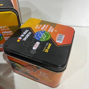 Caja de 50 Discos de Corte W-Max Rush 4 1/2" para Metal y Acero Inoxidable - imagen 2