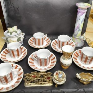 Juego de Tazas de Café con Adornos y Accesorios - imagen 2