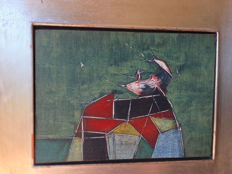 Lote anterior: Óleo del artista Nelson Ramos