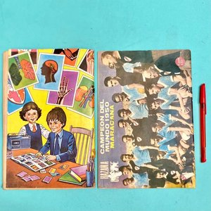 Álbumes Educativo "El Cuerpo Humano" y "Mundial de Fútbol 1974" - imagen 2