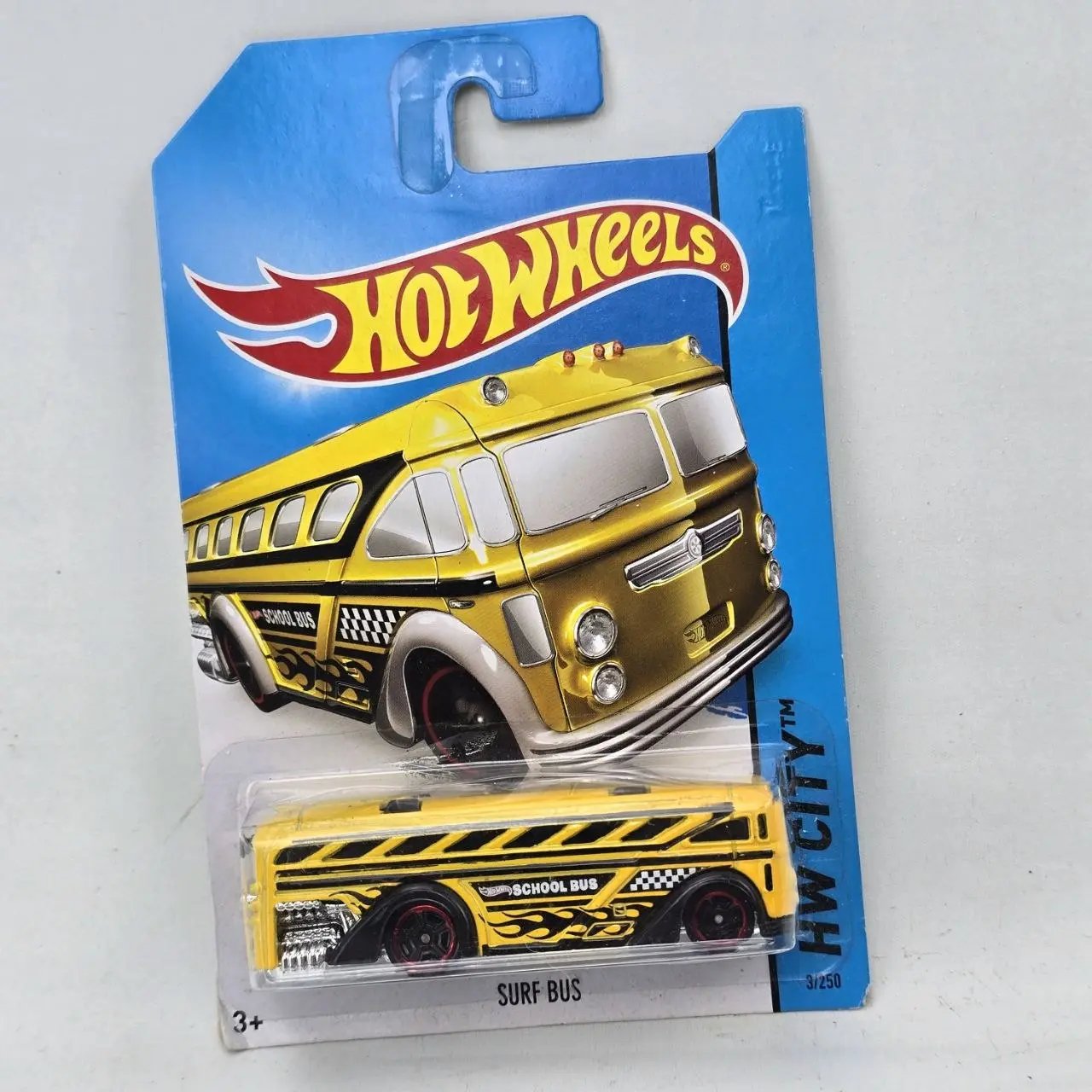 Hot Wheels Surf Bus Amarillo