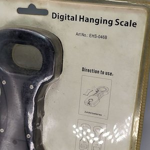 Balanza Digital Colgante para Pesca hasta 25 kg, Modelo EHS-046B - imagen 8