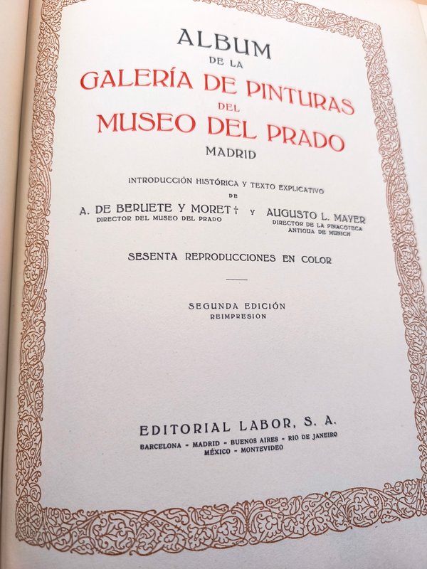 Dos libros de arte editorial labor con laminas a color - imagen 2