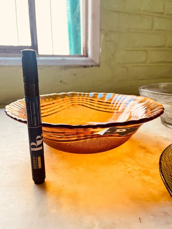 2 BOWLS DE VIDRIO Y 4 PLATOS - imagen 3