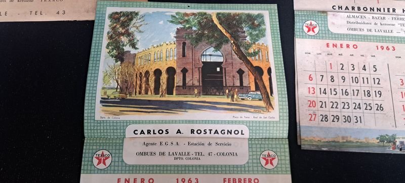 Colección de Almanáques Texaco 1963 - imagen 3