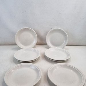 Juego de 8 Platos de Loza Crema Importados Marcal Imp. SRL - imagen 2