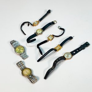 Lote de 7 Relojes de Pulsera para Dama y Caballero - imagen 1