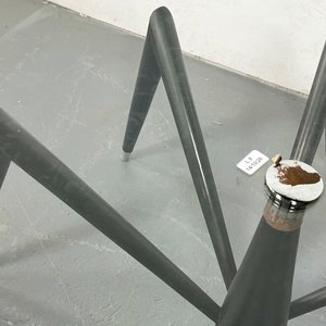 Mesa de Centro Diseño Araña Vintage 1960 Acrílico y Madera - imagen 3