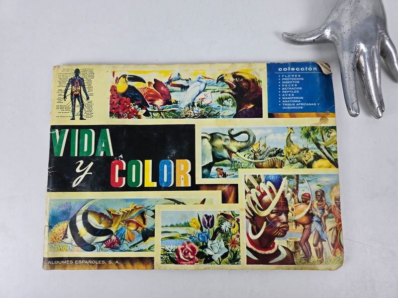Álbum de Figuritas Vida y Color 1967 Completo