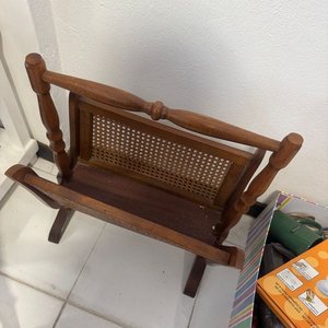 Revistero de Madera con Esterilla - imagen 3