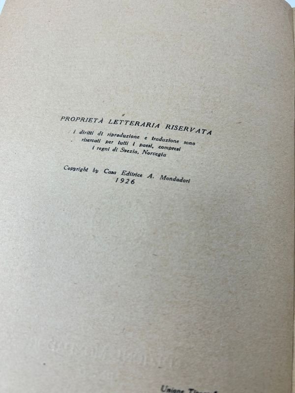 Almanaque literario 1926, segunda edición, Edizioni Mondadori - imagen 3