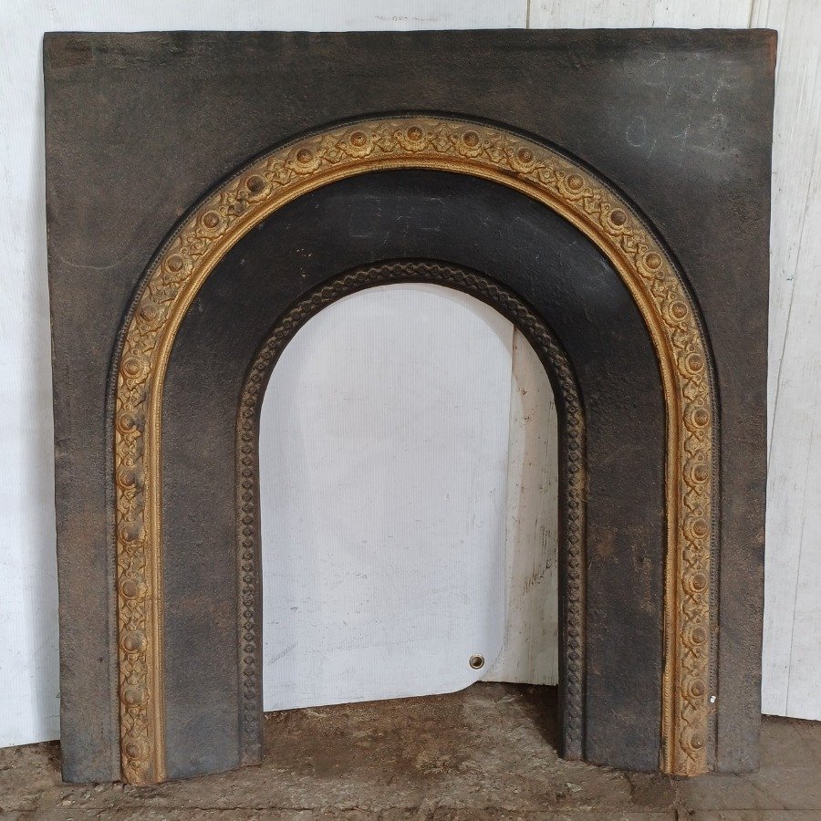 Frente de estufa de hierro fundido para decoración - imagen 2