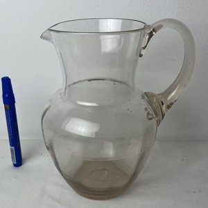 Jarra de Vidrio Transparente con Asa - 22 cm - imagen 5