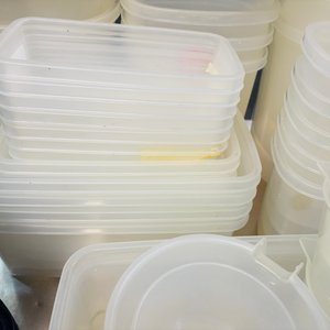 Set de Tupperware Plásticos con Tapa y Jarritas - 80 Unidades - imagen 4