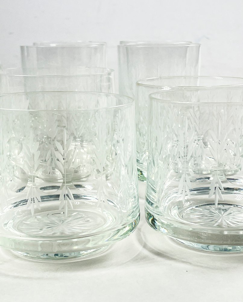 Vajillas y vasos de cristal claro - imagen 3