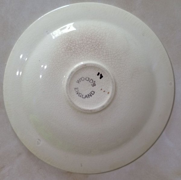 Tres platos de porcelana de Inglaterra y Japón - imagen 3