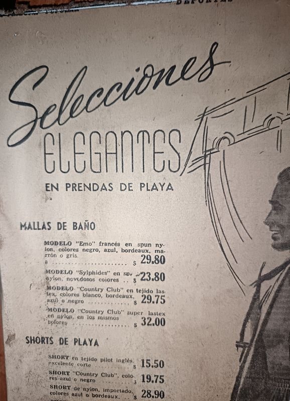 Afiche publicitario original "Selecciones Elegantes" de 1913 - imagen 2