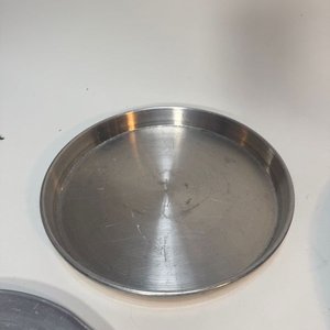 Lote de 5 Bandejas Redondas de Acero y Aluminio - imagen 4