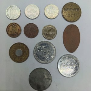 Lote de 11 Fichas de Juego, Transporte y Varios - imagen 4