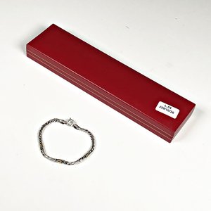 Pulsera de Plata y Oro con Estuche - 19 cm - imagen 2