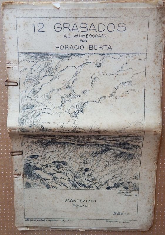 Doce Grabados al Mimeógrafo por Horacio Berta, Montevideo 1932