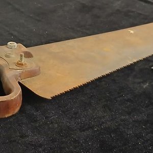 Antiguo Serrucho de Mano para Carpintería - imagen 2