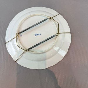 Plato de Porcelana Meissen "Cebolla Azul" (Zwiebelmuster) - imagen 2