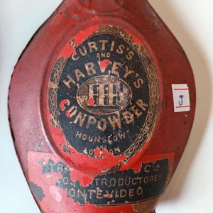 Dos Pólvoras Antiguas Curtis's and Harvey's de Metal - imagen 5
