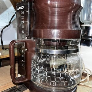 Cafetera Arno Marrón de Vidrio y Plástico - imagen 1