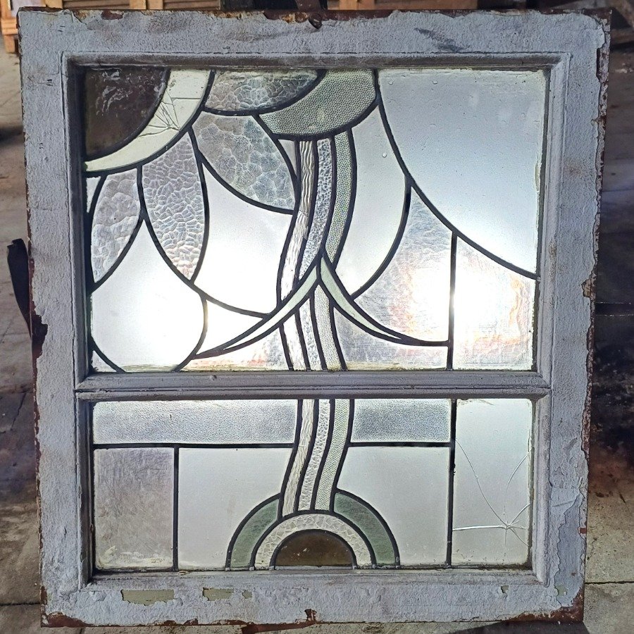 Lote anterior: Vitraux Art Deco con marco de hierro