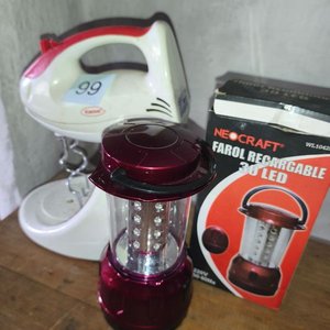 Batidora Eléctrica Kassel y Farolito Recargable Neo Craft - imagen 2