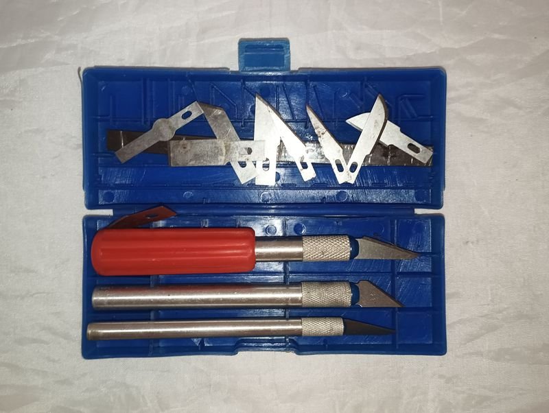 Lote siguiente: Set de cuchillas de precision bisturi - Herramientas
