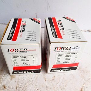 2000 Remaches Pop Tower Blind Rivets 4 x 10 mm - imagen 1
