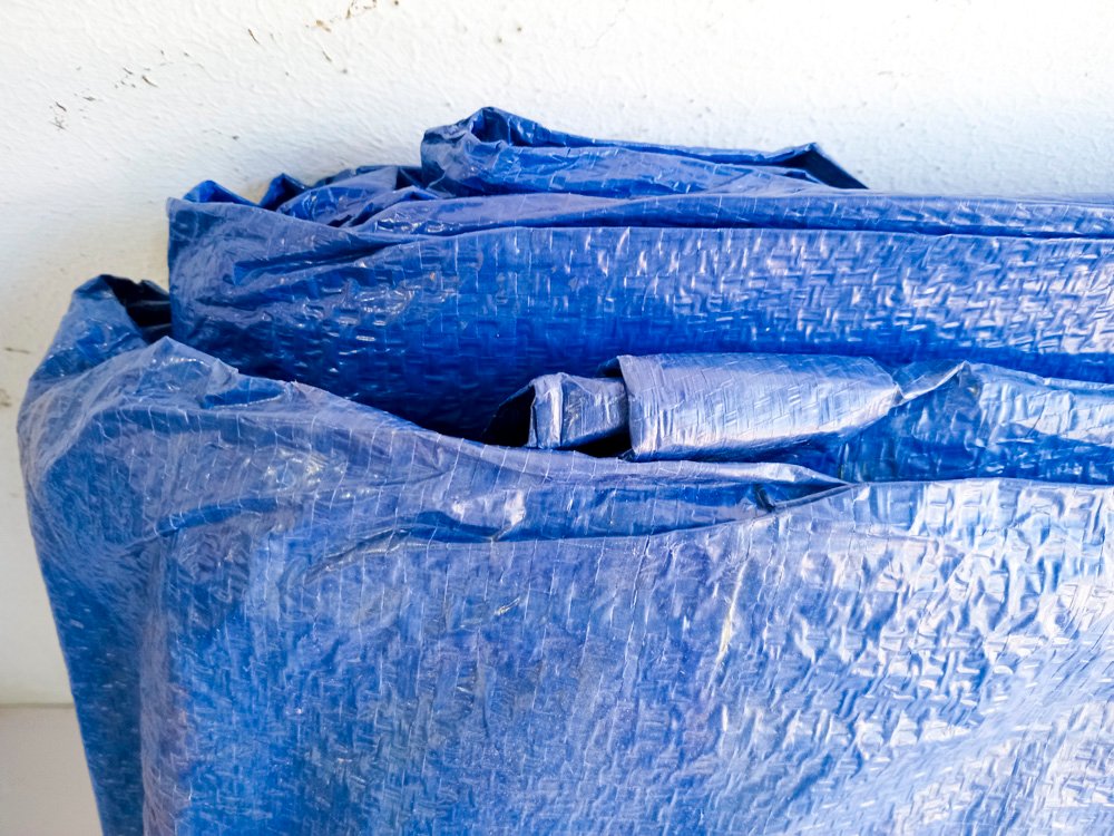 Lona azul de 8 x 10 - imagen 2