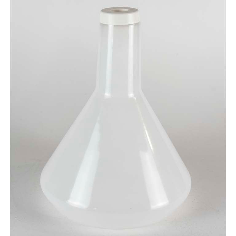 Lote siguiente: Colgante de vidrio blanco con forma conical