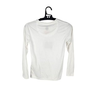 Remera Blanca Manga Larga Protección Solar Niños Talle 8 (2 Unidades) - imagen 2