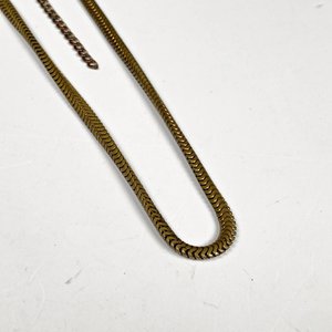 Cadena para Reloj de Bolsillo Enchapada en Bronce, 50 cm - imagen 4