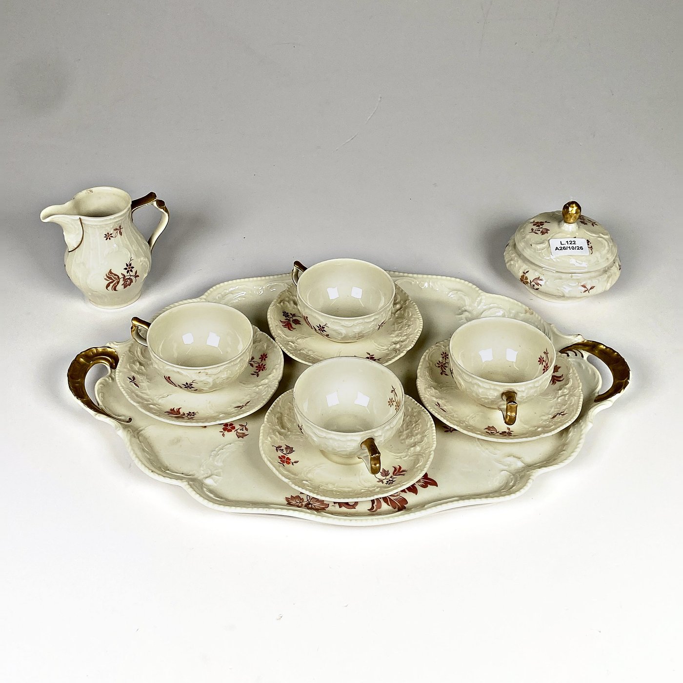 Conjunto de Porcelana Rosenthal Sanssouci: 11 Piezas