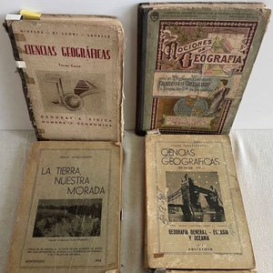 Lote de Libros Antiguos de Geografía y Estudio: Principios Siglo XX y Años 50 - imagen 2