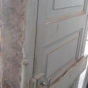 Puerta de Pino Blanco con Marco de Pinotea 0.85x3m - imagen 3