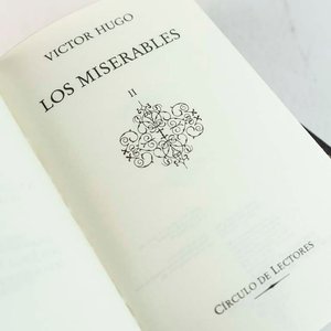2 Tomos Grandes Clásicos: Los Miserables de Victor Hugo - imagen 2