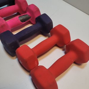 Set de 6 Mancuernas de 3kg para Entrenamiento - imagen 5