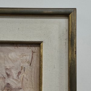 Sergio Biancuyo, Óleo sobre Lienzo con Marco Dorado - imagen 5