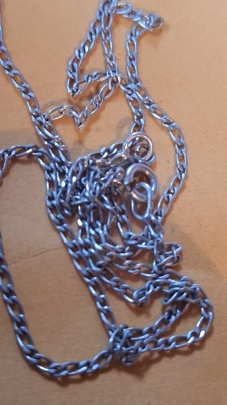 Lotes de cadenas de plata en excelente condición - imagen 5