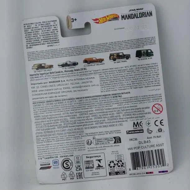 Star Wars Mandalorian Hot Wheels Chevy 59 Colección - imagen 3