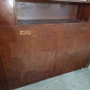 Cama Repisa Antigua de Madera - imagen 2