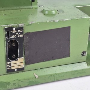 Máquina de Coser Antigua Elna Verde con Maletín - imagen 4