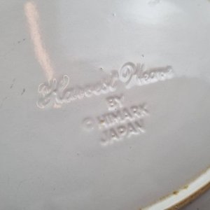 L 068 - 10 Piezas - Importante surtido de piezas de vajilla antigua de diversas firmas europeas, destacando tazas y bandejas de servicio (Con detalles y averias) - imagen 2