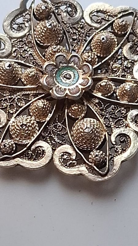 Pulsera de Filigrama Antigua y Hermosa - imagen 2