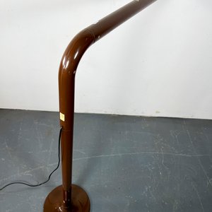 Lámpara de Pie Tuben Diseño de Anders Pehrson Años 70 Acrílico Marrón - imagen 2